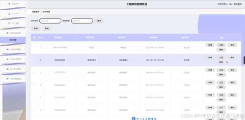 python flask计算机毕业设计工程项目管理系统 程序 开题 论文